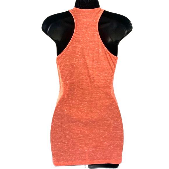 WENDY BELLISIMO Ruched Front Tank Top Orange Size Small - Picture 4 of 9